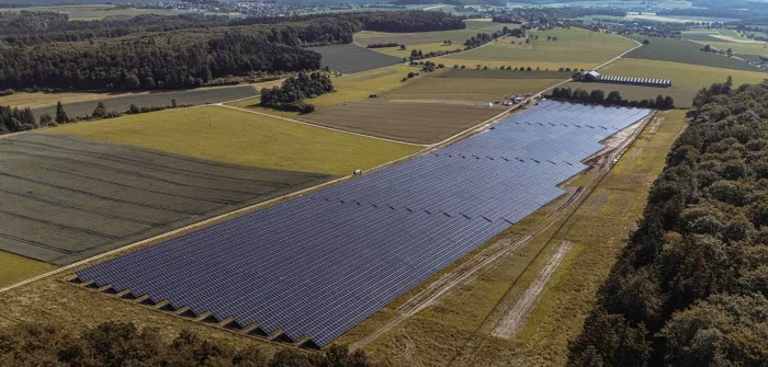 Bild vom Solarpark Huehnerberg (Pappelau)